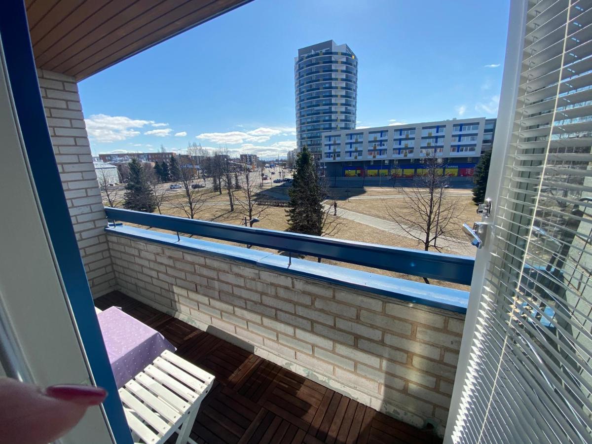 Apartament Kiva Majoitus 1-4Hloe, 500M Keskustaan, Parkkipaikka Oulu Zewnętrze zdjęcie