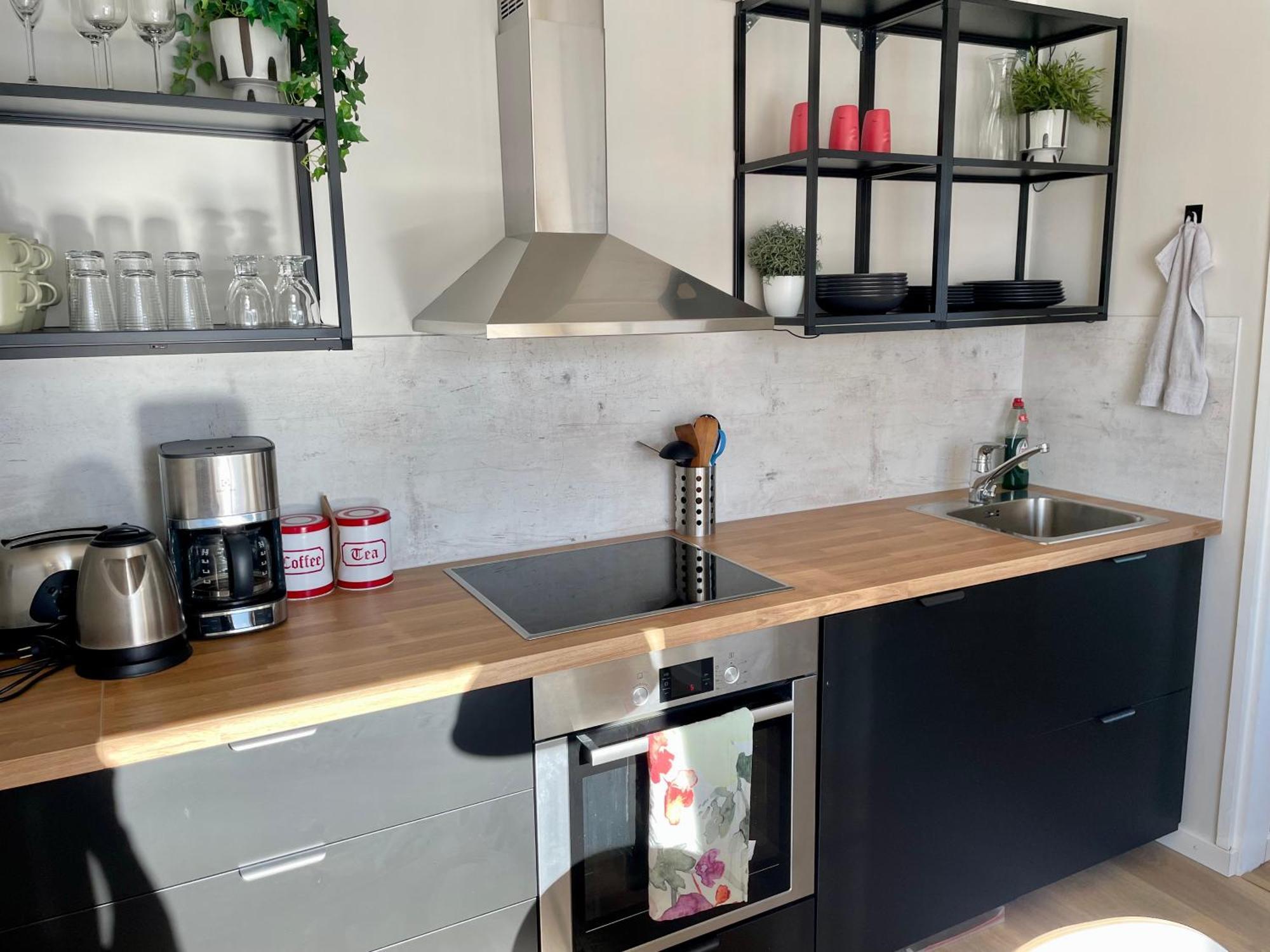 Apartament Kiva Majoitus 1-4Hloe, 500M Keskustaan, Parkkipaikka Oulu Zewnętrze zdjęcie