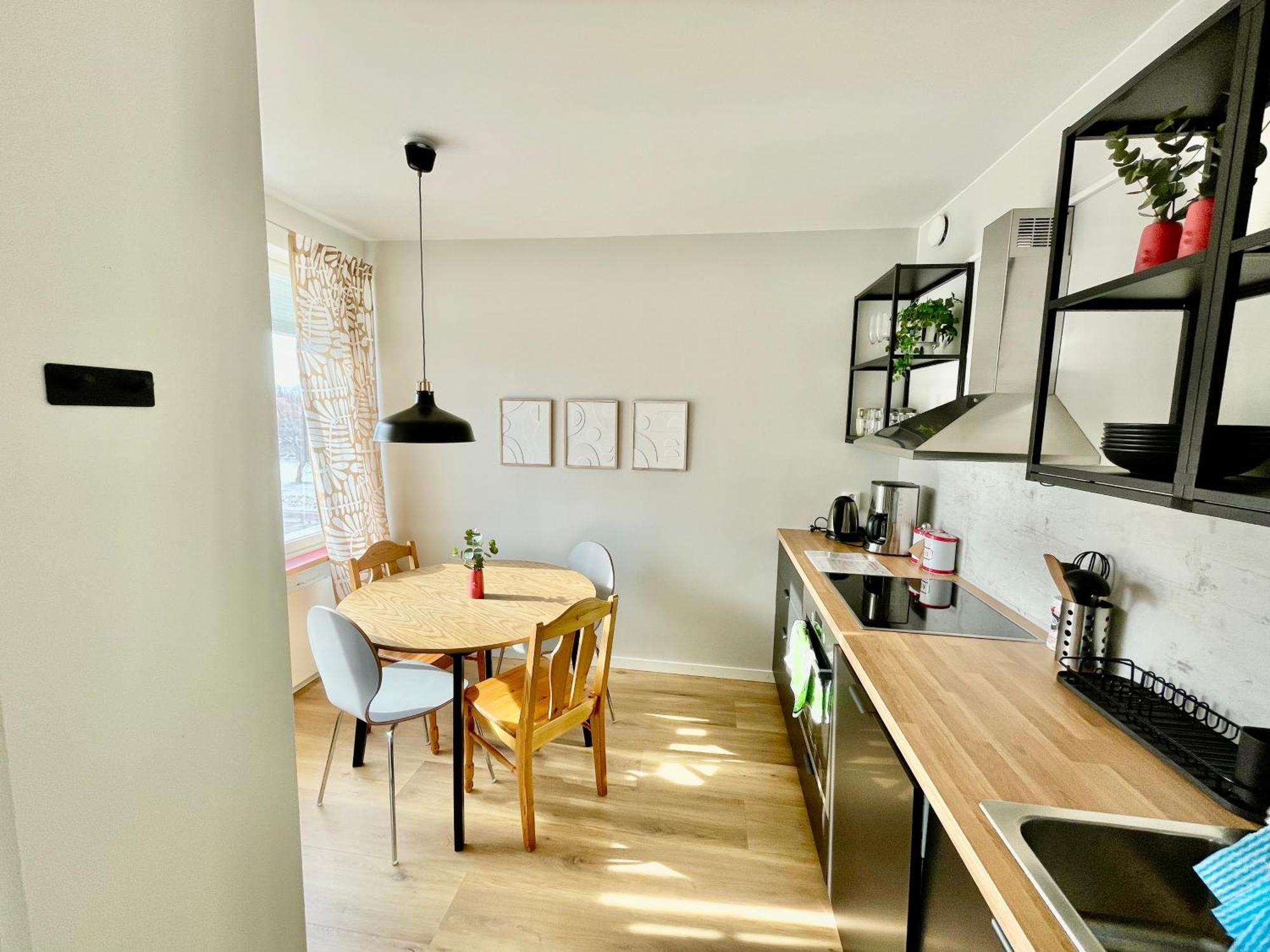 Apartament Kiva Majoitus 1-4Hloe, 500M Keskustaan, Parkkipaikka Oulu Zewnętrze zdjęcie