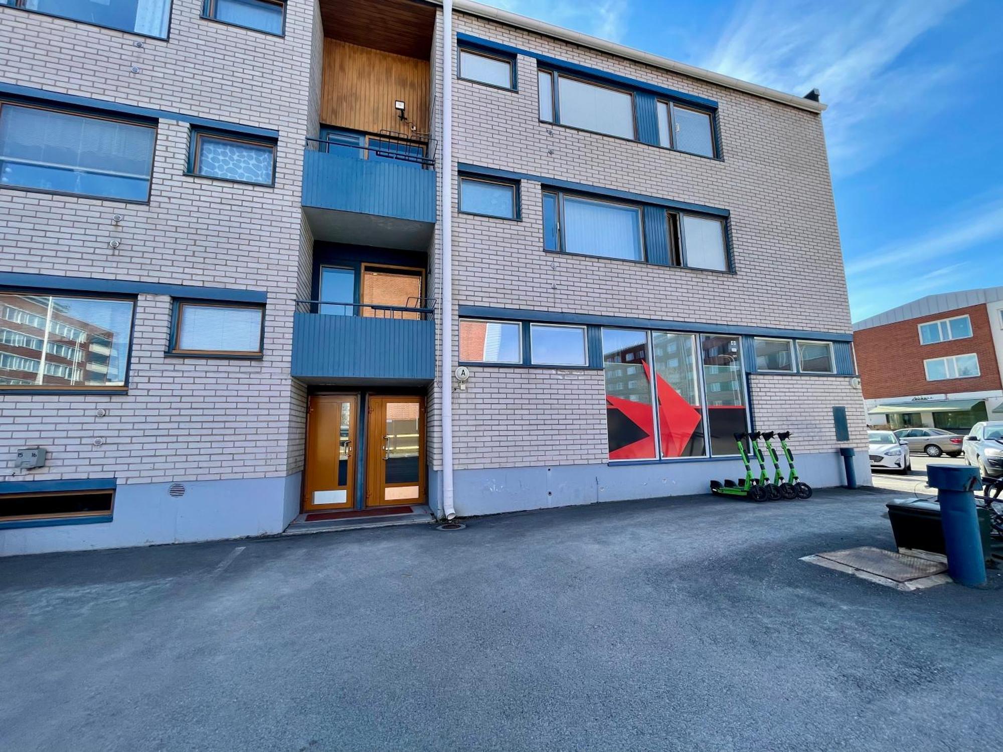 Apartament Kiva Majoitus 1-4Hloe, 500M Keskustaan, Parkkipaikka Oulu Zewnętrze zdjęcie